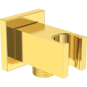 Kovový držák na sprchovou hlavici ve zlaté barvě IdealRain – Ideal Standard obraz