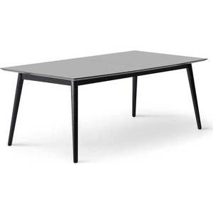 Černo-antracitový rozkládací jídelní stůl 100x210 cm Meza – Hammel Furniture obraz