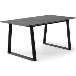 Černý rozkládací jídelní stůl s černou deskou 90x165 cm Meza – Hammel Furniture obraz