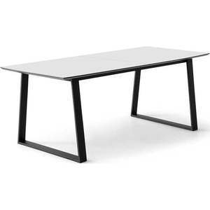 Bílý rozkládací jídelní stůl s bílou deskou 100x210 cm Meza – Hammel Furniture obraz