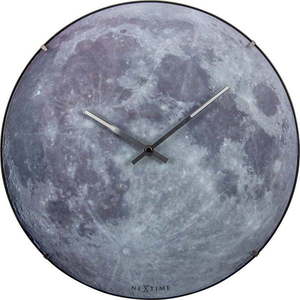 Nástěnné hodiny ø 35 cm Moon – NeXtime obraz