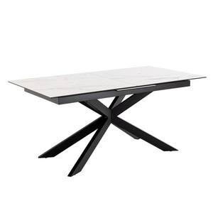 Jídelní stůl IRWINE 210 bílá/černá obraz