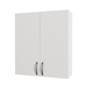Závěsná koupelnová skříňka ARIZONA IV bílá, výška 80 cm obraz