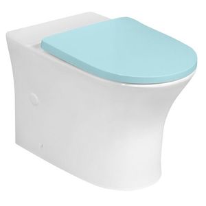 Bruckner LEON RIMLESS WC mísa pro kombi, spodní/zadní odpad, bílá 201.421.4 obraz