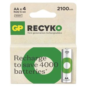 EMOS Nabíjecí baterie GP ReCyko 2100 AA (HR6), 4ks B25214 obraz