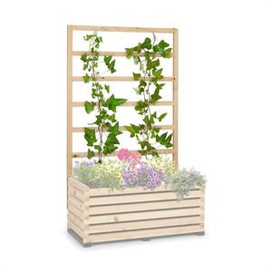 Blumfeldt Modu Grow 100 UP, mřížka na rostliny, 151 x 100 x 3 cm, borovice obraz