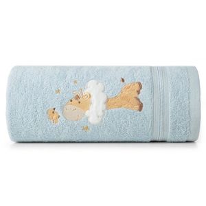 DekorStyle Bavlněný dětský ručník BABY41 50x90 cm modrý obraz