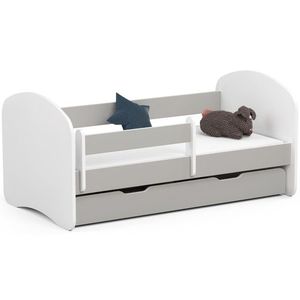 Ak furniture Dětská postel SMILE 140x70 cm šedá obraz