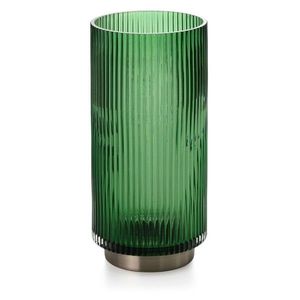 Váza AmeliaHome GALLO 25, 5 cm lahvově zelená, velikost 12x12x25.5cm obraz
