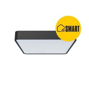 Panlux Přisazené LED svítidlo Verona Square Smart černá, 28, 3 x 28, 3 cm, IP54 obraz