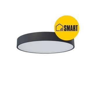 Panlux Přisazené LED svítidlo Verona Circle Smart černá, pr. 28, 3 cm, IP54 obraz