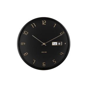 Karlsson 5953BK designové nástěnné hodiny 30 cm obraz