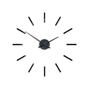 Moderní nástěnné hodiny SOLO (nalepovací hodiny na stěnu) obraz