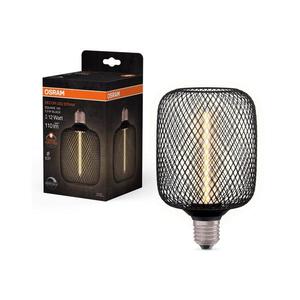 Osram LED Stmívatelná žárovka DECOR FILAMENT E27/3, 5W/230V 1800K černá - Osram obraz