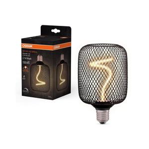 Osram LED Stmívatelná žárovka DECOR FILAMENT E27/3, 5W/230V 1800K černá - Osram obraz