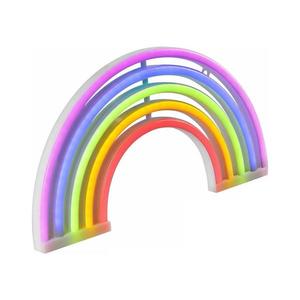 LED Neonová nástěnná dekorace RAINBOW LED/3W/3xAA USB multicolor obraz