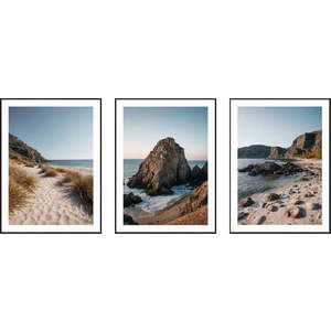Obrazy v sadě 3 ks 30x40 cm Rocky Coast obraz