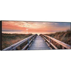 Obraz 150x60 cm Beach Footbridge obraz
