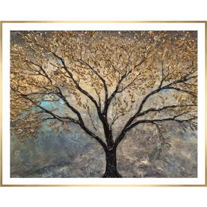 Obraz 40x50 cm Golden Tree obraz