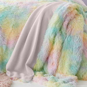 Dětská deka z mikroplyše 130x170 cm Rainbow Cuddly – Catherine Lansfield obraz