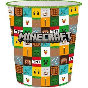 STOR Plastový odpadkový koš Minecraft 5l obraz