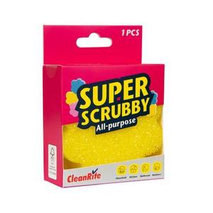 CLEANRITE SUPER SCRUBBY houbička 1ks 10x4cm obraz