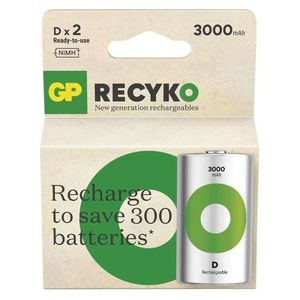 EMOS Nabíjecí baterie GP ReCyko 3000 D (HR20), 2ks B2543 obraz