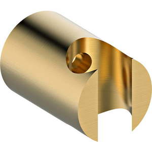 Mosazný držák na sprchovou hlavici ve zlaté barvě ø 3 cm – Sapho obraz