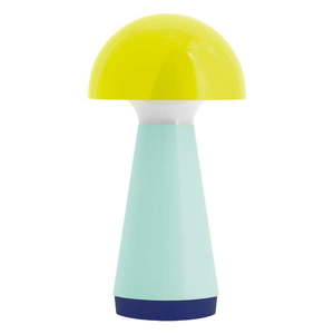 LED stmívatelná stolní lampa v žluté a světle modré barvě (výška 18 cm) Bobbi – Remember obraz
