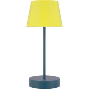 Žluto-modrá LED stmívatelná stolní lampa (výška 33, 5 cm) Oscar – Remember obraz