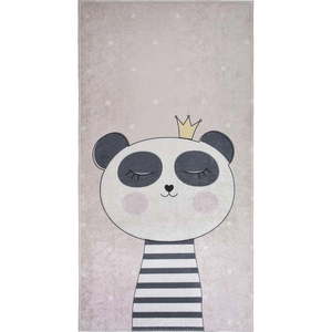 Světle růžový dětský koberec 80x150 cm Princess Panda – Vitaus obraz