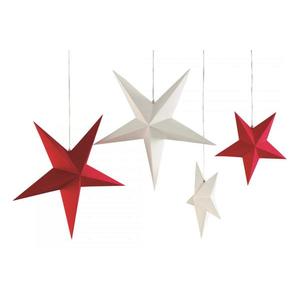 Vánoční hvězda 4 varianty - Philippi Průměr: 14 cm červená obraz
