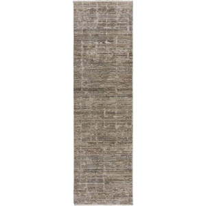 Béžový běhoun 66x300 cm Matilda Abstract – Flair Rugs obraz