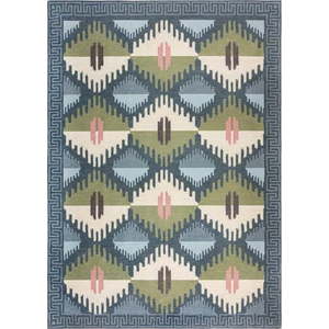 Modrý koberec 120x170 cm Lawson Kilim – Flair Rugs obraz