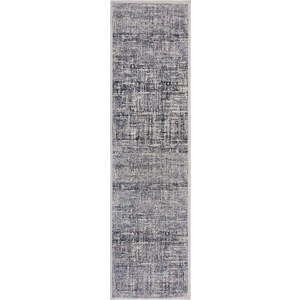 Modrý běhoun 80x300 cm Eris Trace – Flair Rugs obraz