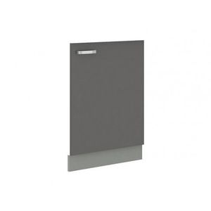 Přední panel na vestavnou kuchyňskou myčku Grey NAR G-72, šířka 60 cm obraz