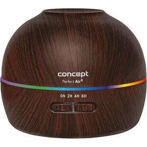 Concept ZV1006 zvlhčovač vzduchu s aromadifuzérem 2v1 Perfect air Wood, tmavé dřevo obraz