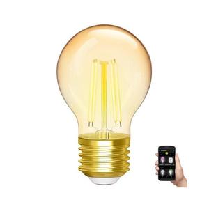 B.V. LED Stmívatelná žárovka FILAMENT G45 E27/4, 5W/230V 2700-6500K Wi-Fi - obraz