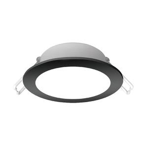 B.V. - LED Koupelnové podhledové svítidlo LED/4, 8W/230V 6500K černá IP65 obraz