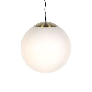 Skandinávská závěsná lampa opálové sklo 50 cm - Ball 50 obraz