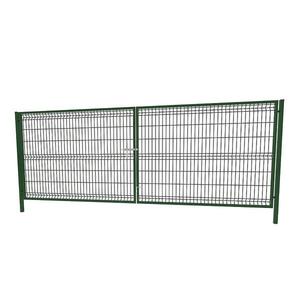 Brána 3D 400x153 cm – RAL 6005 obraz