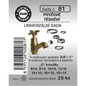 54GU 20150100081 sada těsnění - universální - PRYŽOVÁ - 25 k obraz