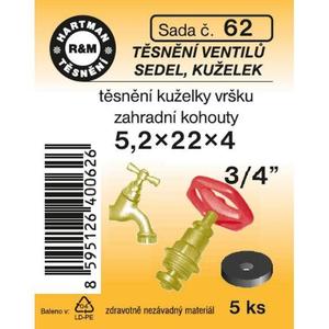 Sada k vršku KE 294T - 3/4" - 5.2x22x4 - 5x obraz