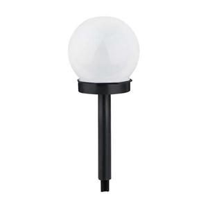 B.V. - LED Solární lampa LED/0, 006W/1, 2V 33cm černá 6500K IP44 obraz