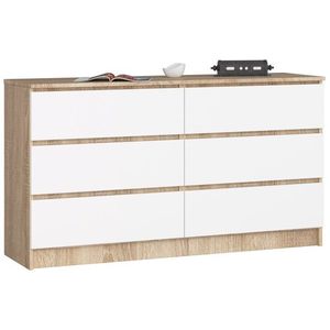 Ak furniture Komoda Rollo K 138, 4 cm dub sonoma obraz