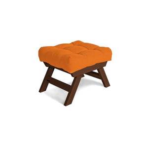 MarLiving Taburet BREEZIO 03 55 cm z masivu/oranžový obraz