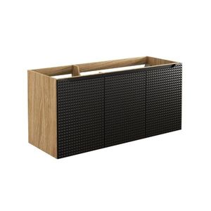 ArtCom Skříňka pod umyvadlo LUXOR Black 82-120-3D | 120 cm s dvířky obraz