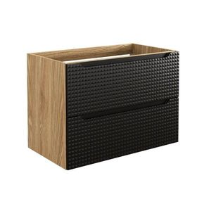 ArtCom Skříňka pod umyvadlo LUXOR Black 82-80-2S | 80 cm obraz