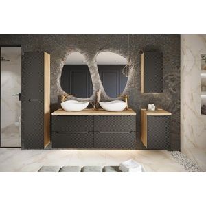 ArtCom Koupelnový komplet OCEAN Black 120/1 obraz