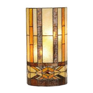 Nástěnná lampa Tiffany Amsterdam - 20*11*36 cm 2x E14 / Max 40W 5LL-9286 obraz